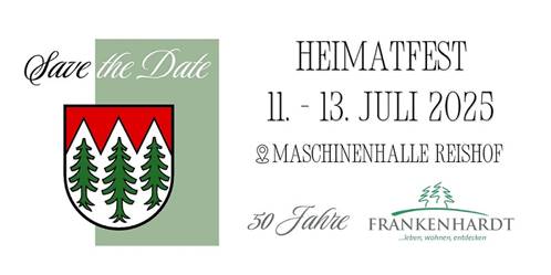 Logo Heimatfest Save The Date